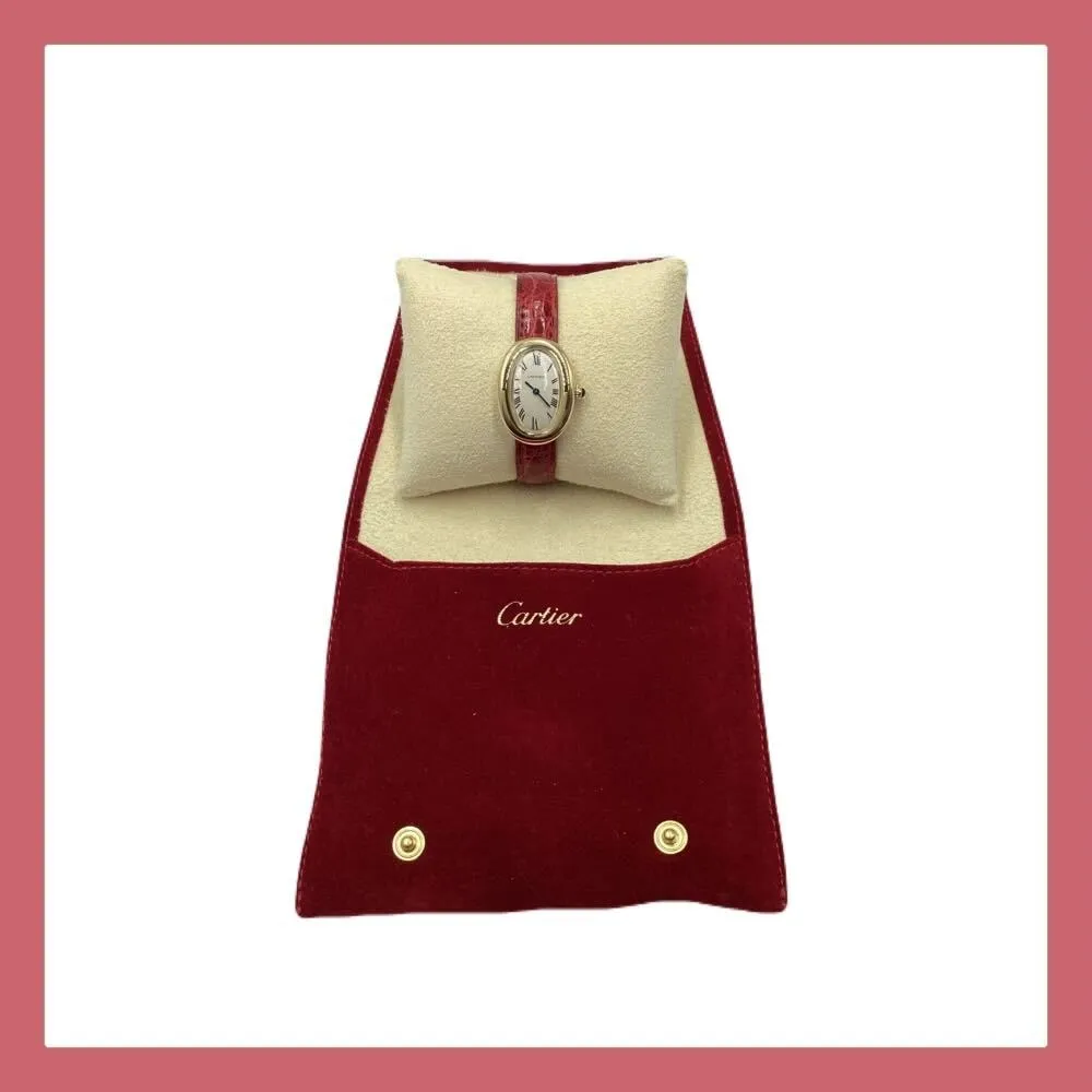 Cartier カルティエ  750/革 ベニュワール  866044